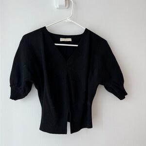 Ulla Johnson Black Knit Sweater